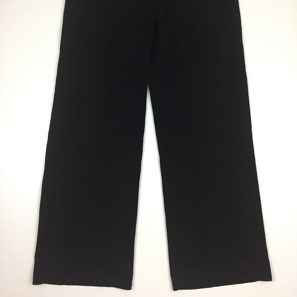 BEBE Rhinestone Waist Zip Back Dress Pants - Picture 5 of 8